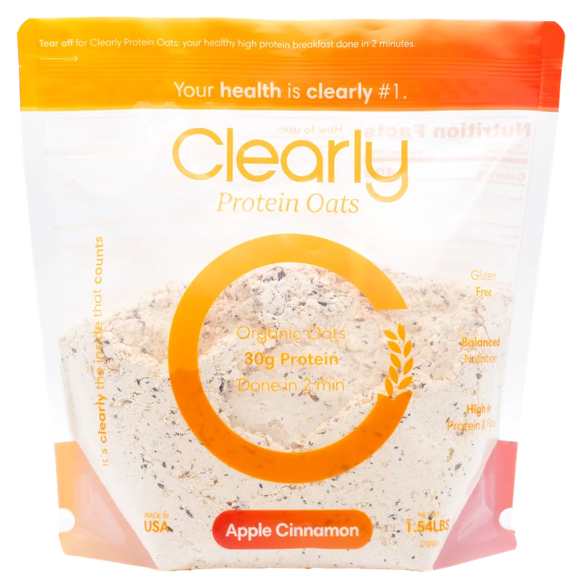 Clearly Protein Oats Apple Cinnamon bag
