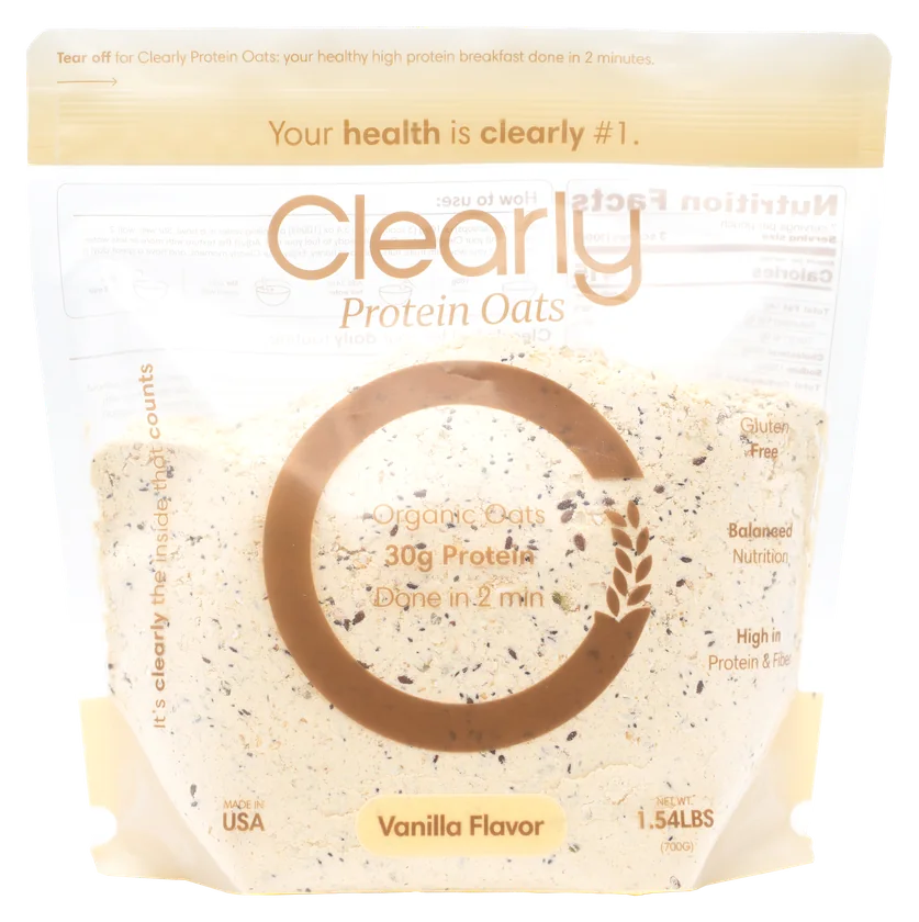 Clearly Protein Oats Vanilla bag